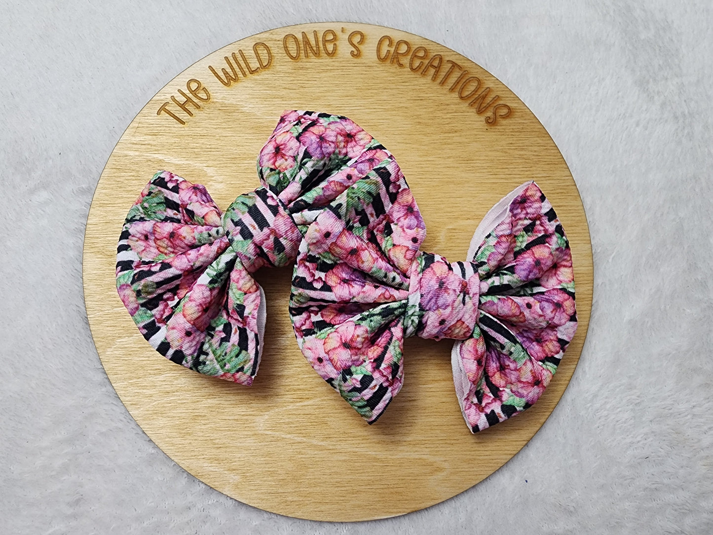 Hibiscus & Stripes